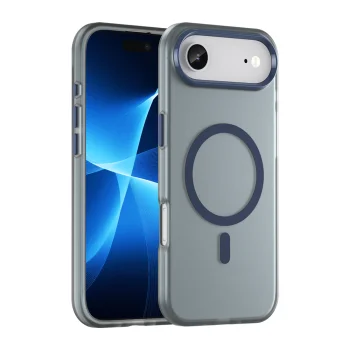 Magnetic Abrasive Case for iPhone 17 Air with MagSafe, Matte Blue