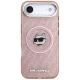 Karl Lagerfeld IML Choupette Head MagSafe Case for iPhone 17 Air, Pink