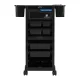 Gabbiano 68UV Hairdressing Trolley with UV Sterilizer, Black