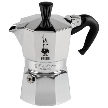 Bialetti Moka Express 2TZ espresso kanniņa, sudraba