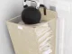 Foldable Hanging Laundry Basket Wall/Door Mount Beige