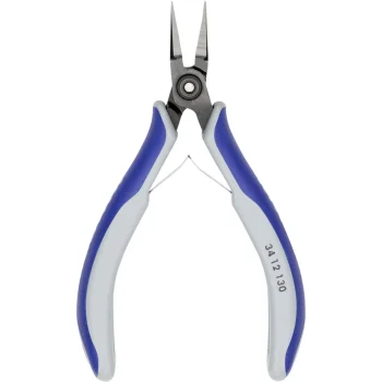 KNIPEX Precision Electronics Flat Gripping Pliers 34 12 130, 135 mm