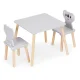 Ecotoys 6163 Kids Furniture Set: Table and 2 Koala Chairs