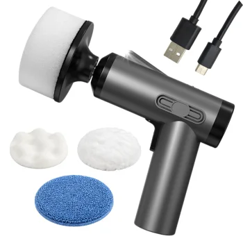 Cordless Car Polisher 1600 RPM with 4 Pads