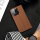 Dux Ducis Skin X2 Magnetic Flip Case for iPhone 14 Pro, Brown