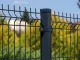 3D Mesh Fence Panel 2.5 x 1.73 m (200 x 50 mm, 4 mm), ZN + RAL 7016, Grey