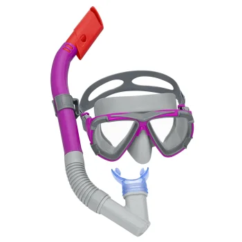 Bestway 24029 Snorkeling Set (Mask + Snorkel), Purple
