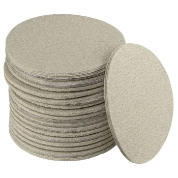 Klingspor PS 33 CK Sanding Discs 150 mm Grit 60 Hook and Loop, 100 Pcs, Grey