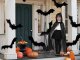 Kids Hooded Cloak for Halloween Fancy Dress Costume, Black