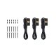 Thermaltake CT140 EX Reverse ARGB Sync PC Fans, Black, 3 Pack