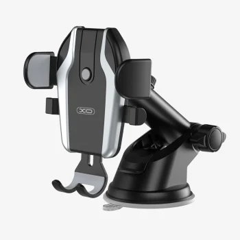 XO C77 Car Phone Holder with Suction Cup, Black