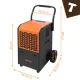 Bigstren Industrial Air Dehumidifier 50L/24h 650W