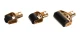 Needle Mesotherapy Face and Body Massager Roller 3-in-1, Gold