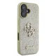 Guess Fixed Glitter Big 4G Case for iPhone 16 - Gold