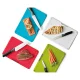 Joseph Joseph Folio Icon Plus 60227 Knife & Chopping Board Set, 8-piece