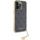 Guess iPhone 15 Pro Max Case 4G Charm, Grey