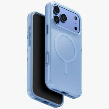 Uniq Clario Magclick Charging Case for iPhone 18 Pro Max / 17 Pro Max, Blue
