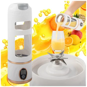 Wireless Portable Blender 450 ml, White
