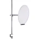 Amaran Verge Desk Clamp Stand, Silver