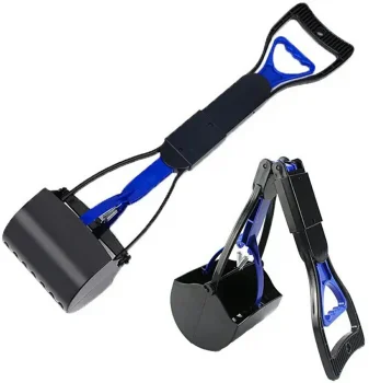 Dog Poop Scooper with Handle, 45cm