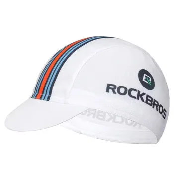 Rockbros MZ10022 Cycling Cap with Peak, White