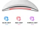 EMS Ultrasonic Neck and Face Massager, 3-in-1, White