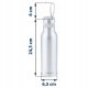 Vakuuma pudele, termoss 500 ml Berdsen BD-787, Sudraba krāsā | Vacuum Bottle Thermos