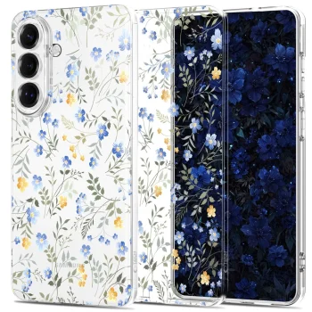 Tech-Protect FlexAir Case for Samsung Galaxy S26, Colorful Flowers