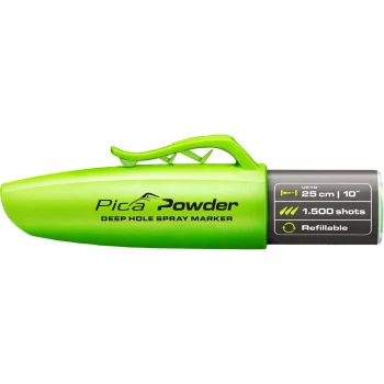 Pica Deep Hole Powder Spray Marker, Green