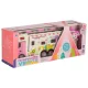 Remote Control Camper Van Toy with Accessories, 2.4GHz, Pink