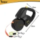 Purlov Double Retractable Dog Leash for 2 Dogs, 3m, with LED Flashlight