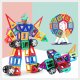 Magnetic Building Blocks Set, 59 Pieces