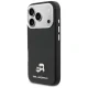 Karl Lagerfeld Karl & Choupette Head Pins Saffiano MagSafe Phone Case Cover iPhone 17 Pro - Black