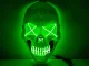 LED Glowing Skull Mask for Halloween and Parties, Universal Size