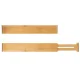Ruhhy Drawer Organizer, Bamboo Dividers (4 pcs)
