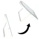 LED Makeup Mirror with Dimmable Light and Touch Control, White