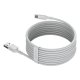 Baseus 2x set USB Typ C Cable Fast Charging PD and QC 40W 5A 1,5m, White