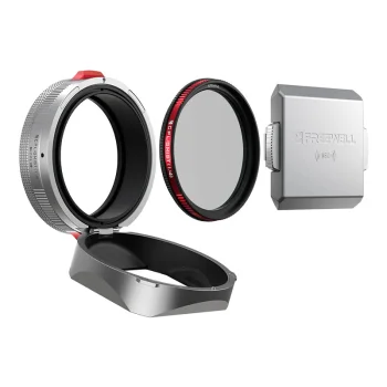 Freewell Sunshield for Fuji X100 Series with CPL/Black Mist Filter, Silver