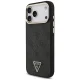 Guess 4G Triangle Logo MagSafe case for iPhone 18 Pro Max and 17 Pro Max, black and gold