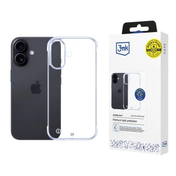 3mk Just20g Clear Case for Apple iPhone 16 Transparent