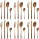 Sambonet Taste PVD Cutlery Set 24 pcs, Copper