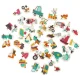 Ikonka KX6018 Kids Puzzle in Metal Tin, Vehicles, 48 Pieces