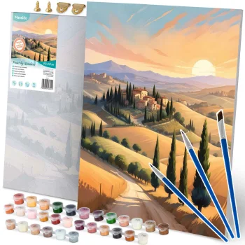 Massido Paint by Numbers 40x50 cm, Landscape