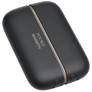 Magnetic Electric Hand Warmer 2-in-1 USB, Black