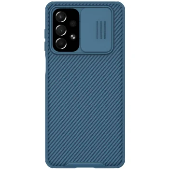 Nillkin CamShield Pro Case for Samsung Galaxy A73 with Camera Cover, Blue