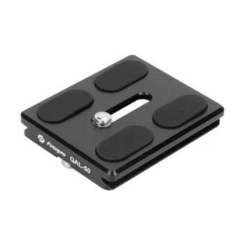 Fotopro QAL-50 greito atlaisvinimo plokštelė, Arca-Swiss, 1/4", juoda