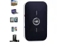 Bluetooth Transmitter and Receiver Adapter 2-in-1, Black