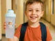 Kids Water Bottle 500ml for School and Kindergarten, Blue