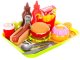 Iso Trade Fast Food Play Food Set, 26 Pieces
