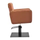 Hairdressing Chair Gabbiano Bilbao Hydraulic, Brown / Black